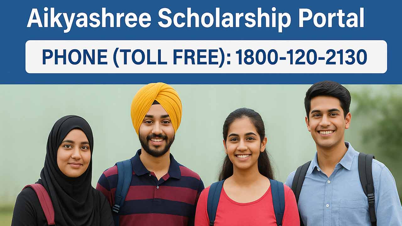 Aikyashree scholarship helpline number WBMDFC